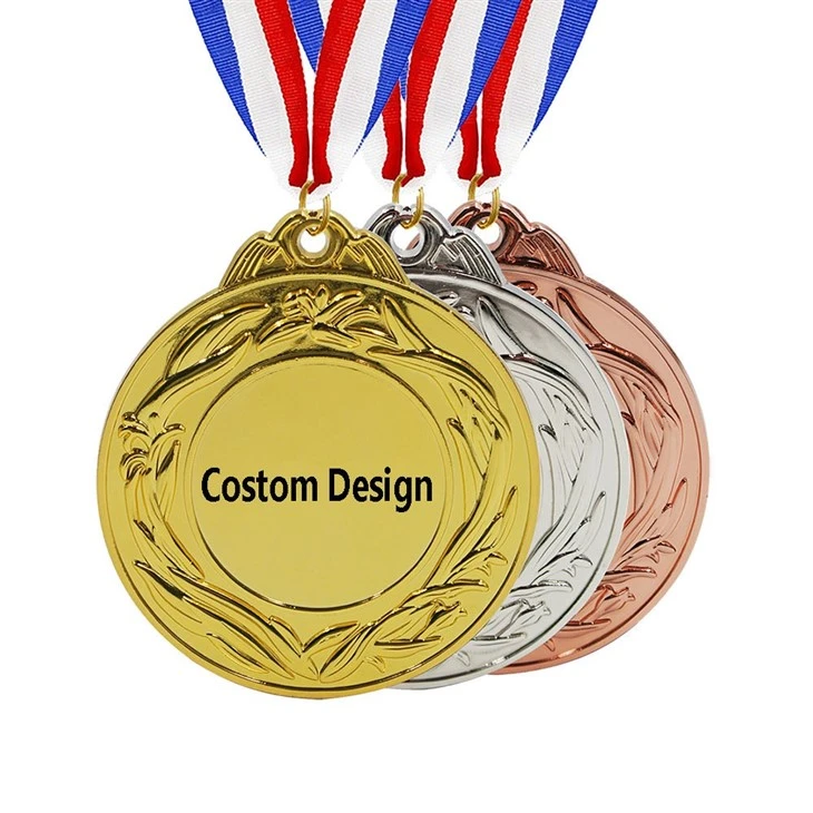 Blank Award Run Race Metal Medal